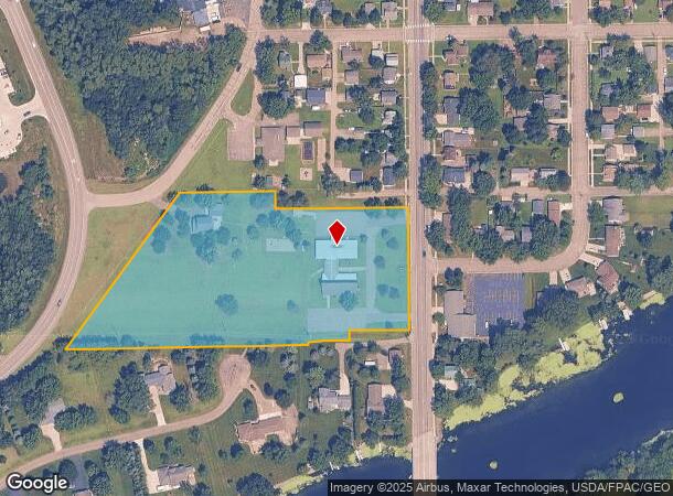  601 Red River Ave S, Cold Spring, MN Parcel Map