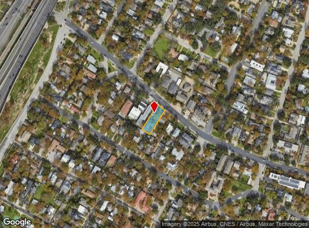  1711 Enfield Rd, Austin, TX Parcel Map