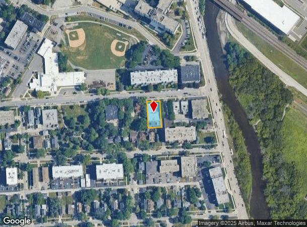  1621 E Thacker St, Des Plaines, IL Parcel Map