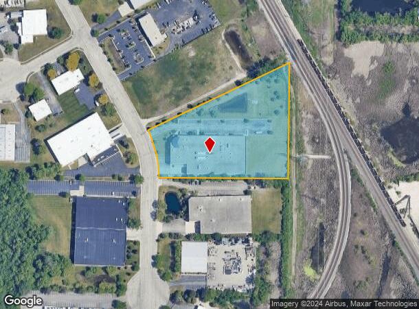  933 Tower Rd, Mundelein, IL Parcel Map