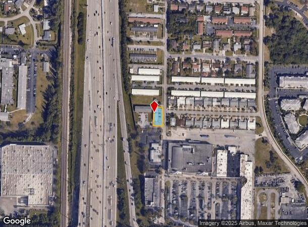 621 Ridge Rd, Lantana, FL Parcel Map