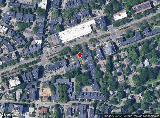 1203 Beacon St, Brookline, MA Parcel Map