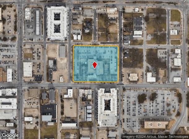  400 W Magnolia Ave, Fort Worth, TX Parcel Map