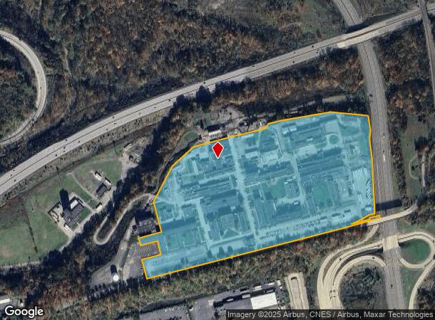 100 William Pitt Way, Pittsburgh, PA Parcel Map