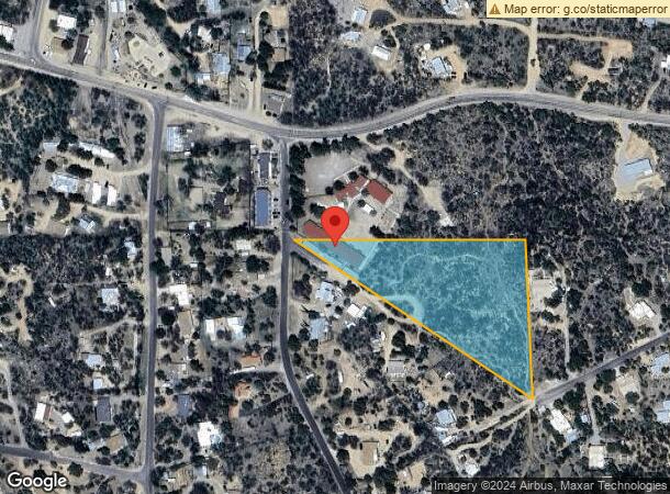  725 N Carpenter Dr, Oracle, AZ Parcel Map