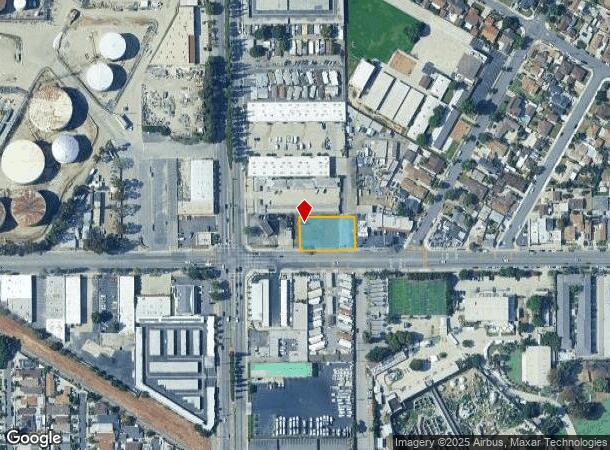  9021 Somerset Blvd, Bellflower, CA Parcel Map