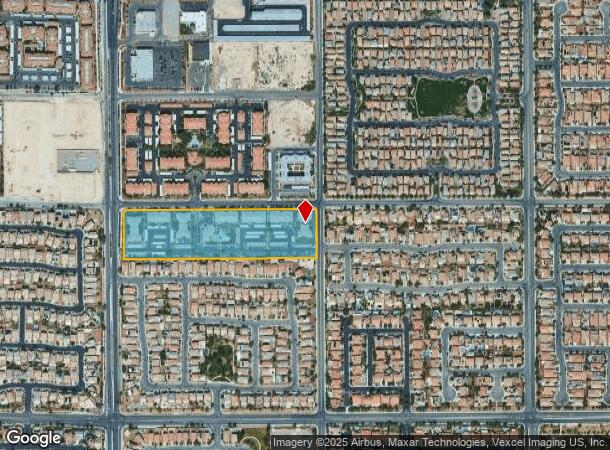675 E Azure Ave, North Las Vegas, NV Parcel Map