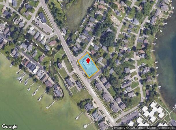 1537 Cass Lake Rd, Keego Harbor, MI Parcel Map