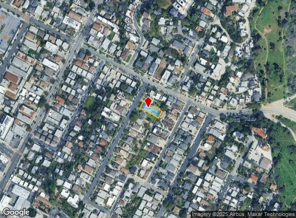 1442 Laveta Ter, Los Angeles, CA Parcel Map