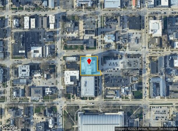  409 E Chalmers St, Champaign, IL Parcel Map