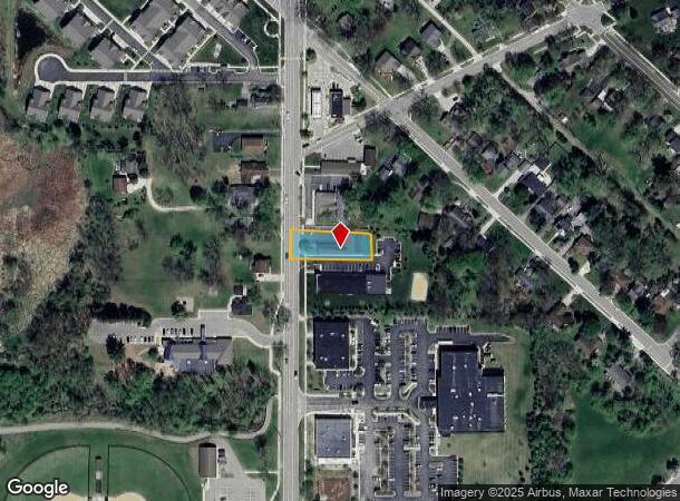 2844 Baker Rd, Dexter, MI Parcel Map