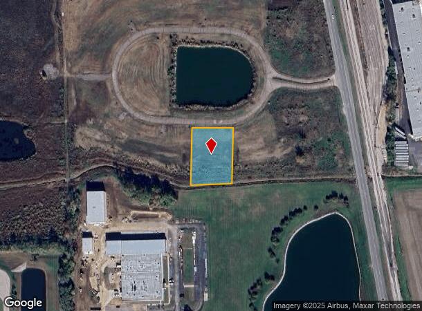 1031 W Omega Dr, Columbus, IN Parcel Map