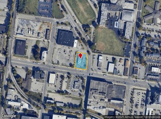 1201 W Broadway, Louisville, KY Parcel Map