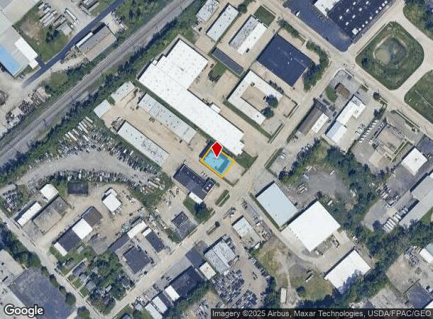  29191 Anderson Rd, Wickliffe, OH Parcel Map