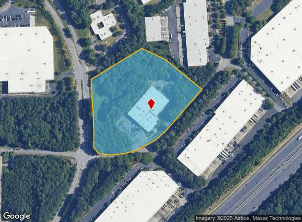 2900 Shawnee Industrial Way, Suwanee, GA Parcel Map