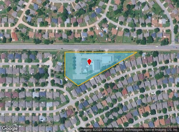  11700 W Reno Ave, Yukon, OK Parcel Map