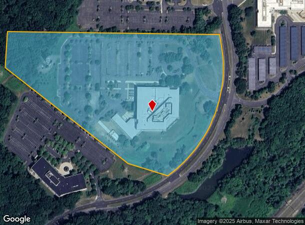  700 College Rd E, Princeton, NJ Parcel Map