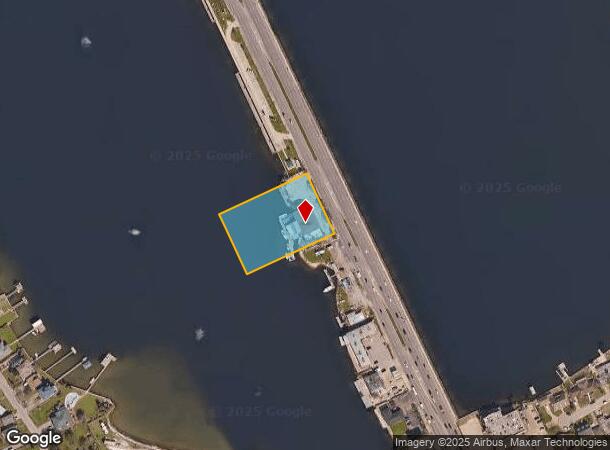  1721 61St St, Galveston, TX Parcel Map