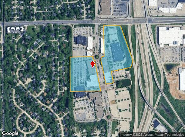  14400 Clay Terrace Blvd, Carmel, IN Parcel Map