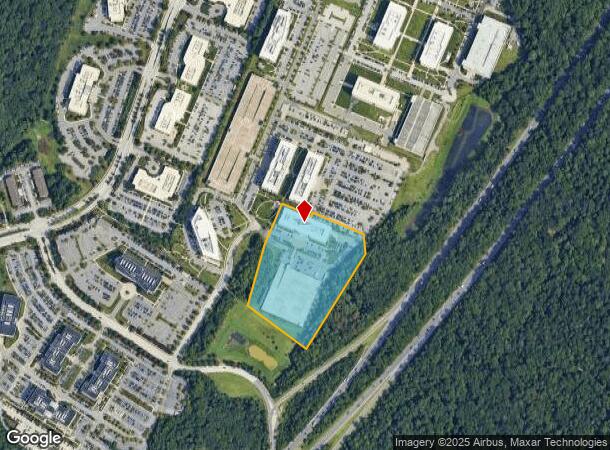 302 Sentinel Dr, Annapolis Junction, MD Parcel Map