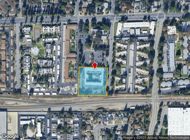  115 N Mountain Ave, Claremont, CA Parcel Map