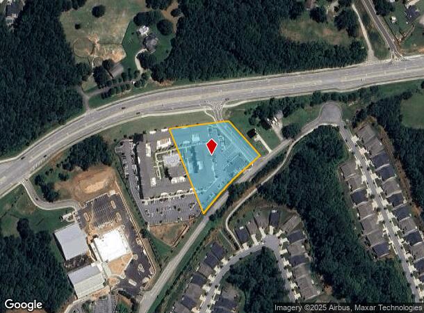 Thompsons Mill Rd, Hoschton, GA Parcel Map