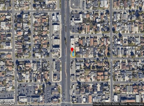  13822 Beach Blvd, Westminster, CA Parcel Map