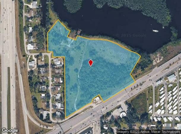 5455 Palm Beach Blvd, Fort Myers, FL Parcel Map