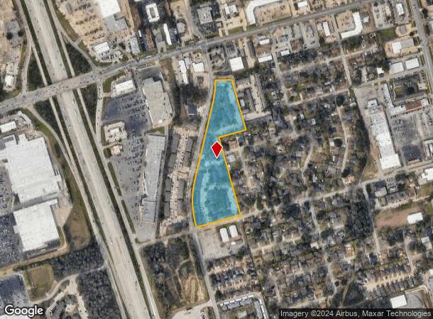  2020 Plantation Dr, Conroe, TX Parcel Map