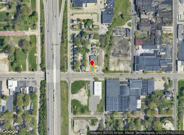  575 E Exchange St, Akron, OH Parcel Map