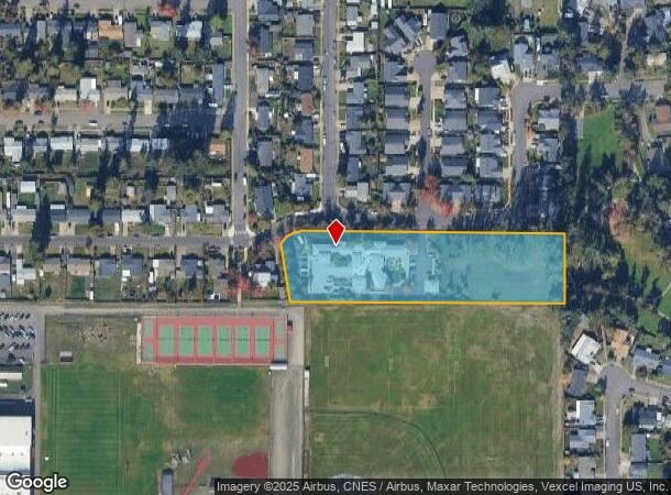 6100 E St, Springfield, OR Parcel Map