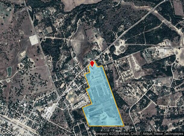 205 E Lucky Ave, Bertram, TX Parcel Map