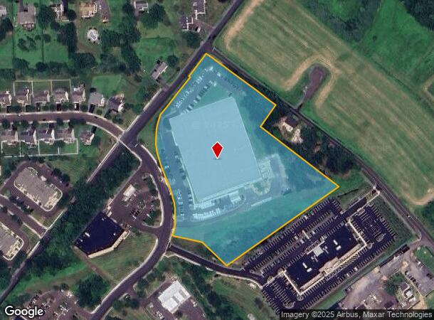  180 New Britain Blvd, Chalfont, PA Parcel Map