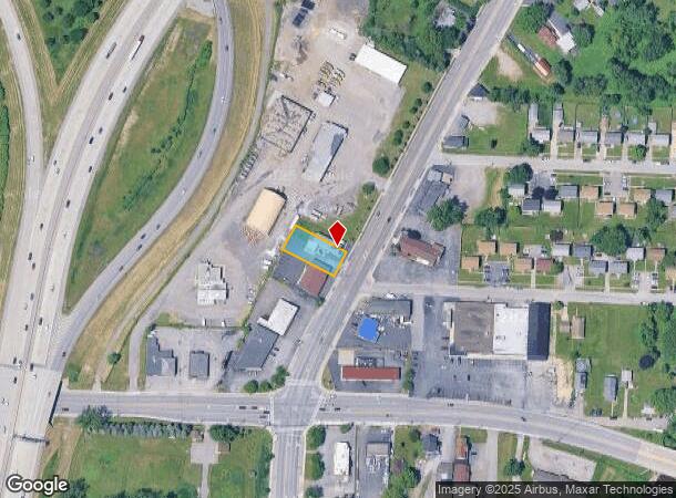1064 Harlem Rd, Buffalo, NY Parcel Map