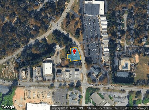  2411 Hudson Rd, Greer, SC Parcel Map
