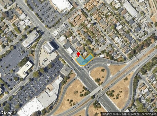  1743 S El Camino Real, San Mateo, CA Parcel Map