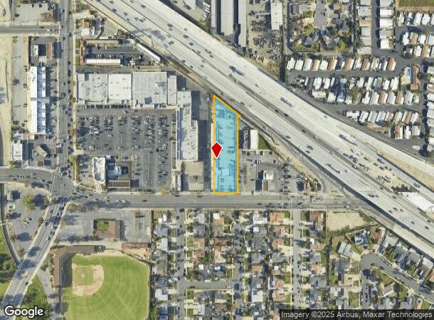  1405 E 4Th St, Ontario, CA Parcel Map