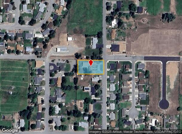  715 Locust St, Omak, WA Parcel Map