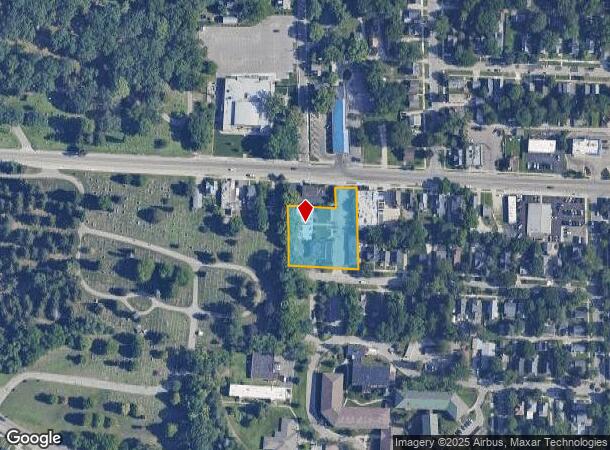  1326 Leonard St Nw, Grand Rapids, MI Parcel Map