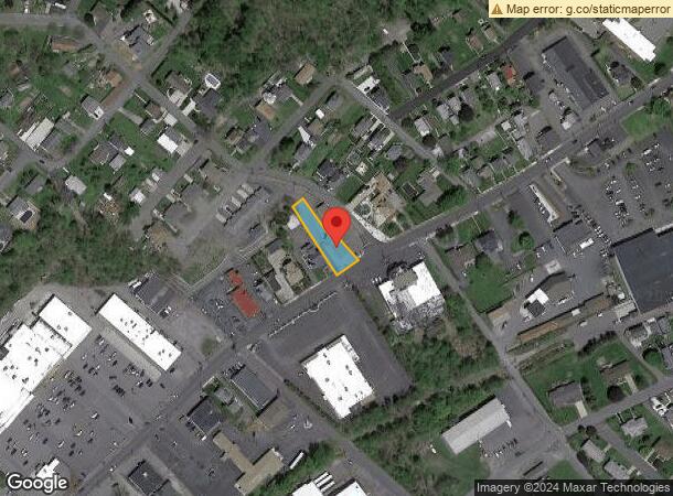  1540 Main St, Dickson Cty, PA Parcel Map