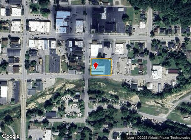  124 Mulberry St, Corydon, IN Parcel Map