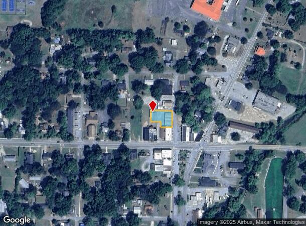 Broad St, Cave Spring, GA Parcel Map