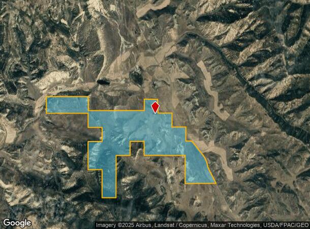  3247 County Road 57, Maybell, CO Parcel Map