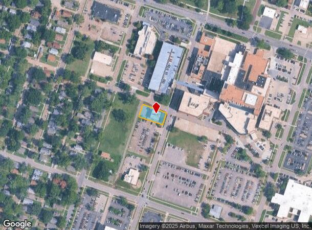 701 Sw Mulvane St, Topeka, KS Parcel Map