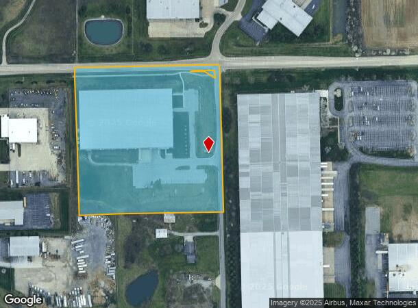  7255 Chalfant Rd, Fort Wayne, IN Parcel Map