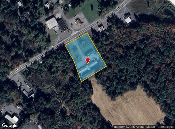  24 W State St, Granby, MA Parcel Map