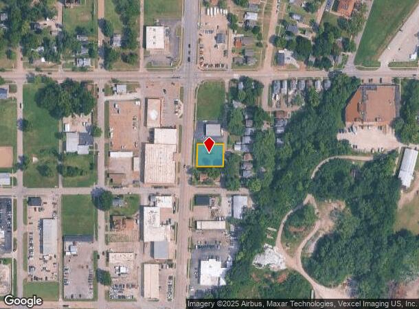  1110 S Kansas Ave, Topeka, KS Parcel Map