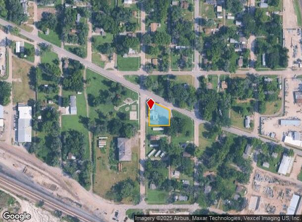  823 Nw Gordon St, Topeka, KS Parcel Map