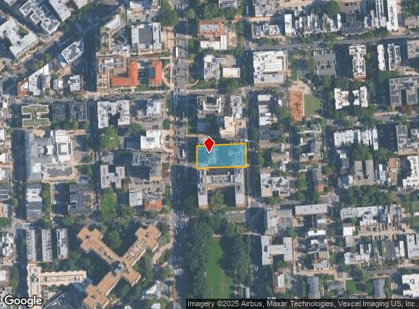  2633 16Th St Nw, Washington, DC Parcel Map