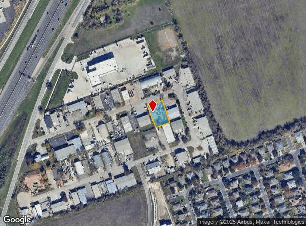  40216 Industrial Park Cir, Georgetown, TX Parcel Map